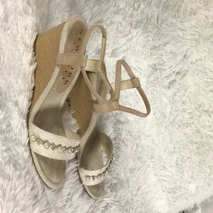 Pretty classy 3 inch wedge heels